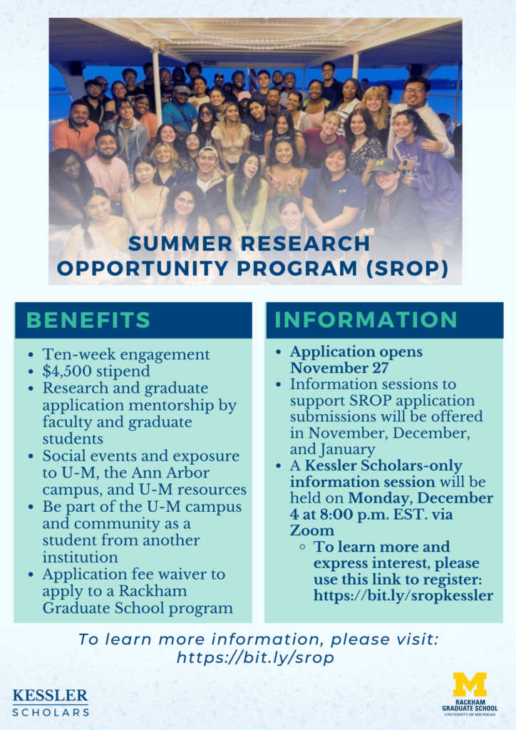 summer research opportunity program